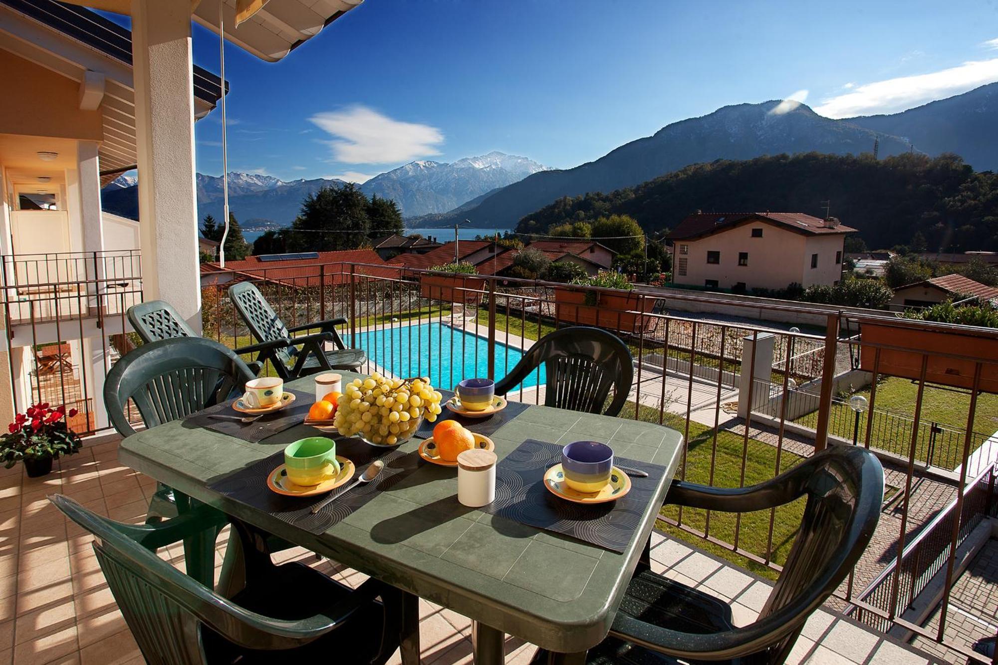 4 Village Centre Lenno Homes With Pool-By Italian Apartments Zimmer foto